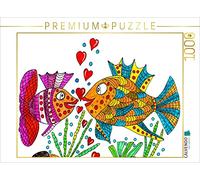 CALVENDO Puzzle Poissons en Amour 1000 Pieces 64 x 48 cm from Sarnade