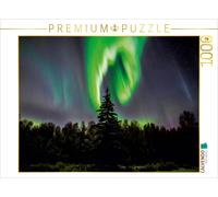 CALVENDO Puzzle Polarlicht in Fairbanks, Alaska, USA 1000 Teile Puzzle quer | 10