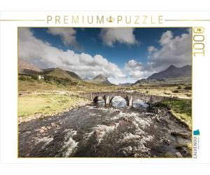 CALVENDO Puzzle Pont de Sligachan Carbost Isle of Skye 1000 Pieces 64 x 48 cm from Marcus Bayer