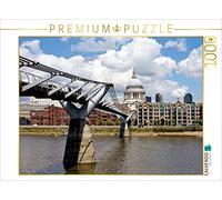 CALVENDO Puzzle Pont du millénaire et cathédrale de Saint-Paul 1000 Pieces 64 x 48 cm from Melanie Viola