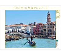 CALVENDO Puzzle Pont du Rialto à Venise avec Une gondole 1000 Pieces 64 x 48 cm from Stimmungsbilder1