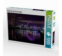 CALVENDO Puzzle Pont sur la Clyde à Glasgow 1000 Pieces 64 x 48 cm from Christian Hallweger