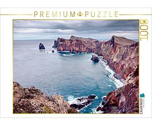 CALVENDO Puzzle Ponta do Bode. La côte Nord de l'île de Madère 1000 Pieces 64 x 48 cm from Val Thoermer