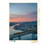 CALVENDO Puzzle Ponte Luis I at sunset | 1000 pieces, finished size 25.2 × 18.9