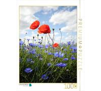 CALVENDO Puzzle Poppyfield 1000 Pieces 48 x 64 cm from Anja Frost