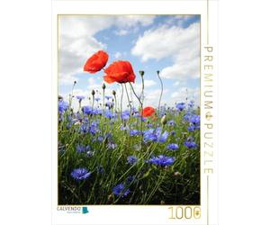 CALVENDO Puzzle Poppyfield 1000 Pieces 48 x 64 cm from Anja Frost