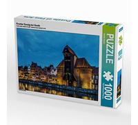 CALVENDO Puzzle Porte de Grue de Gdansk de Nuit 1000 Pieces 64 x 48 cm from Gunter Kirsch