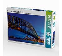 CALVENDO Puzzle Porte-Manteau - Sydney Harbour Bridge 1000 Pieces 64 x 48 cm from Martin Sandrock