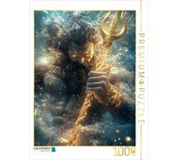 CALVENDO Puzzle Poseidon - Greek god of the seas | 1000 pieces, finished size 25