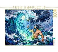 CALVENDO Puzzle Poseidon - Griechischer Gott der Meere und Stürme | 1000 Teile L