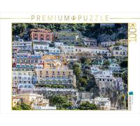CALVENDO Puzzle Positano Architecture en Pente | 1000 pièces 64 x 48 cm Photo Puzzle Heures Heures
