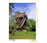 CALVENDO Puzzle Post mill near Stade | 1000 pieces, finished size 25.2 × 18.9 in