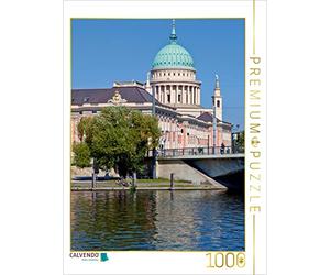 CALVENDO Puzzle Potsdam Nouveau bâtiment du Parlement d'État et église Saint-Nikolaï 1000 Pieces 48 x 64 cm from Melanie Viola