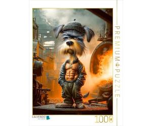 CALVENDO Puzzle pour ce Travail de Haut Fourneau, Je suis Le réchaud en Acier prédestiné | 1000 pièces Taille de la Pose 48 x 64 cm Puzzle Photo pour des Heures heureuses