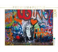 CALVENDO Puzzle PRAG… wo der Frieden Seine Mauer Hat 1000 Teile Puzzle quer 1000 Pieces 64 x 48 cm from Danniela H.Hospes