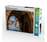 CALVENDO Puzzle Prichsenstadt - Couronne dans la forêt de Steiger 1000 Pieces 64 x 48 cm from Haenson