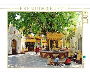CALVENDO Puzzle Prière du Matin à la pagode Shwedagon à Yangon 1000 Pieces 64 x 48 cm from Frederik Schwall