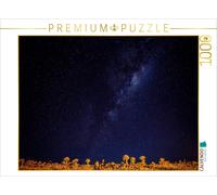 CALVENDO Puzzle Quiver Tree Forest at Night | 1000 pieces, finished size 25.2 ×