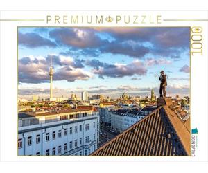 CALVENDO Puzzle Ramoneur à la Tour de télévision de Berlin 1000 Pieces 64 x 48 cm from Joern Dudek