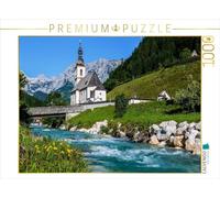 CALVENDO Puzzle Ramsau - Alpes 1000 Pieces 64 x 48 cm from Moqui