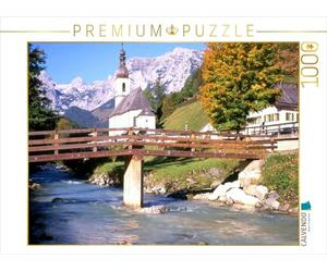 CALVENDO Puzzle Ramsau avec église paroissiale 1000 Pieces 64 x 48 cm from Lothar Reupert