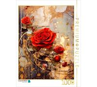 CALVENDO Puzzle Red roses | 1000 pieces, finished size 25.2 × 18.9 in (64 × 48 c