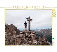 CALVENDO Puzzle Mur Rouge - Sesto Dolomites 1000 Pieces 64 x 48 cm from Georg Niederkofler