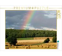 CALVENDO Puzzle Regenbogen überm Sensenstein 1000 Teile Puzzle quer | 1000 Teile