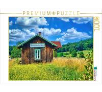 CALVENDO Puzzle Reichertshofen Train Station | 1000 pieces, finished size 25.2 ×