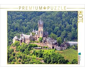 CALVENDO Puzzle Reichsburg Cochem dans la vallée de la Moselle 1000 Pieces 64 x 48 cm from Anja Frost
