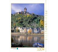 CALVENDO Puzzle Reichsburg Cochem sur la Moselle, Puzzle néo-Gothique 1000 pièces | 1000 pièces de Ponte Taille 48 x 64 cm Puzzle Photo pour des Heures heureuses