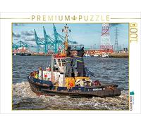CALVENDO Puzzle Remorqueur Port d'Anvers 1000 Pieces 64 x 48 cm from Peter Roder