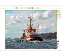 CALVENDO Puzzle Remorqueur Port de Hambourg 1000 Pieces 64 x 48 cm from Peter Roder
