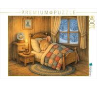 CALVENDO Puzzle Rêve de Nuit d'hiver de la Petite Souris | 1000 pièces Taille de la Pose 64 x 48 cm Puzzle Photo pour des Heures heureuses