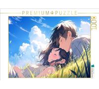 CALVENDO Puzzle Rêve-Nous Ensemble - Couple de Style Manga - Taille de la Pose - Puzzle Photo pour des Heures heureuses