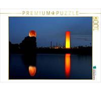 CALVENDO Puzzle Rhin Orange Duisburg 1000 Pieces 64 x 48 cm from Armin Joecks