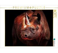 CALVENDO Puzzle Rhinocéros 1000 Pieces 64 x 48 cm from Antje Wenner-Braun