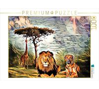 CALVENDO Puzzle Rhodesian Ridgeback Le Chien avec la Goutte de Sang de Lion 1000 Pieces 64 x 48 cm from Dagmar Behrens
