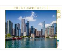 CALVENDO Puzzle Rivière et Ligne d'horizon de Chicago 1000 Pieces 64 x 48 cm from Melanie Viola