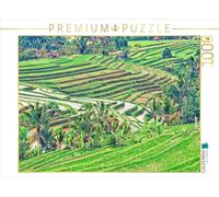 CALVENDO Puzzle Rizières en terrasses à Bali 1000 Pieces 64 x 48 cm from Stefan Becker