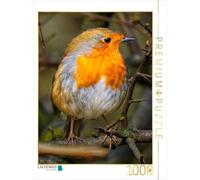 CALVENDO Puzzle Robins 1000 Pieces 48 x 64 cm from Peter Roder