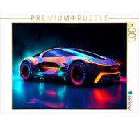 CALVENDO Puzzle Robot vehicle | 1000 pieces, finished size 25.2 × 18.9 in (64 ×