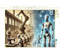 CALVENDO Puzzle Robotique et automatisation | 1000 pièces de Taille de la Pose 64 x 48 cm Puzzle Photo pour des Heures heureuses