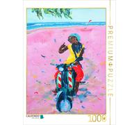 CALVENDO Puzzle Roller Girl | 1000 pieces, finished size 25.2 × 18.9 in (64 × 48