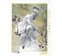 CALVENDO Puzzle Roman goddess Minerva, fountain roundel | 1000 pieces, finished