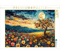 Puzzle · des paysages Floraux romantiques sous Un Ciel Nocturne | Des paysages floraux romantiques sous un ciel nocturne · 1000 pièces · Format assemblé 64 × 48 cm · CALVENDO Puzzle