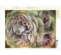 CALVENDO Puzzle Roses romantiques - Style Shabby Chic 1000 Pieces 64 x 48 cm from Martina Cross