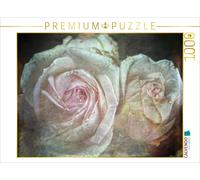 CALVENDO Puzzle Roses romantiques - Style Shabby Chic 1000 Pieces 64 x 48 cm from Martina Cross