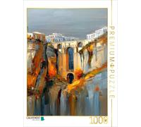 CALVENDO Puzzle Ronda - New Bridge | 1000 pieces, finished size 25.2 × 18.9 in (