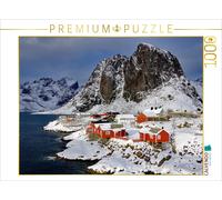 CALVENDO Puzzle Rorbuer à Hamnoy 1000 Pieces 64 x 48 cm from Reinhard Pantke
